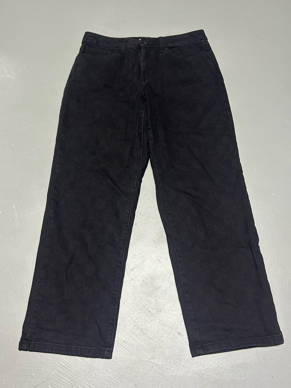 SO Goods For Life High Rise Straight Premium Black Denim Jeans (Women’s 11/30W)